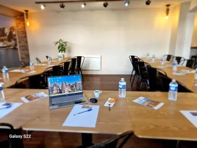 Espace de conférence ou salle de réunion dans l'établissement Hotel Eisenhower
