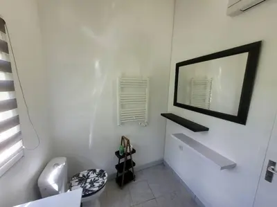 Salle de bains dans l'établissement Gite 6/8 personnes tout confort