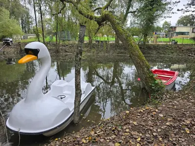 Vue sur la rivière ou le fleuve situé(e) à proximité de la maison de vacances