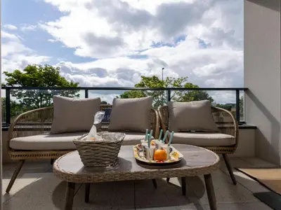 Balcon ou terrasse dans l'établissement Apartment Ker Eol-1 by Interhome