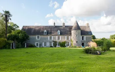 Jardin de l'établissement Chateau Le Colombier