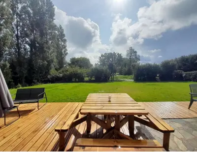 Jardin de l'établissement Gite du haut Brésil