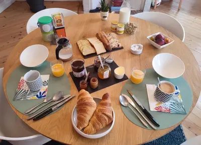Nourriture dans le B&B/chambre d'hôtes ou à proximité