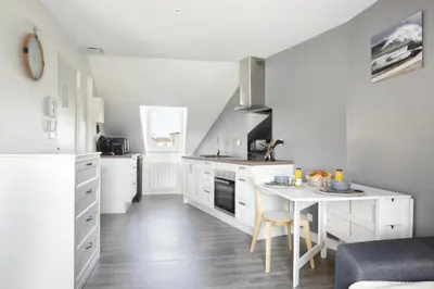 Cuisine ou kitchenette dans l'établissement La Hague - Second Souffle - Cherbourg