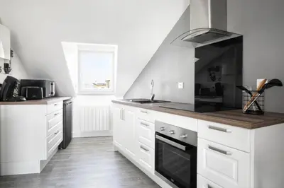 Cuisine ou kitchenette dans l'établissement La Hague - Second Souffle - Cherbourg
