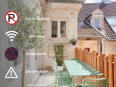 Plan de l'établissement Le Matilda - Appt Hypercentre 2 pers
