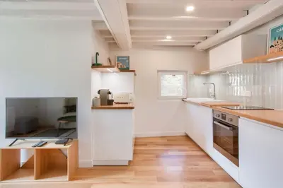 Cuisine ou kitchenette dans l'établissement Le Matilda - Appt Hypercentre 2 pers