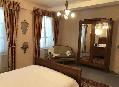 Un ou plusieurs lits dans un hébergement de l'établissement BnB@23