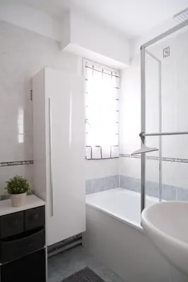 Salle de bains dans l'établissement Appartement 3 pièces - Cabourg