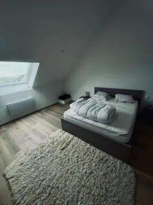 Un ou plusieurs lits dans un hébergement de l'établissement Maison 5 p, face Mont St Michel