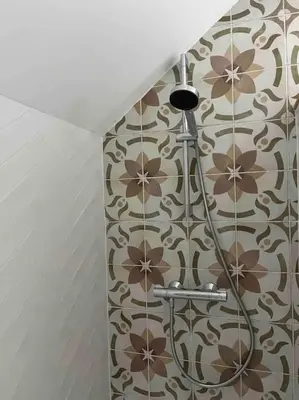 Salle de bains dans l'établissement Gite les bois d Orceil