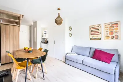 Coin salon dans l'établissement Résidence Port Guillaume - maeva Home - Maison 3 pièces 6 personnes - Budget MAE-5714