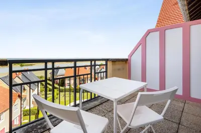 Balcon ou terrasse dans l'établissement Résidence Port Guillaume - maeva Home - Studio 2 personnes Sélection MAE-3802