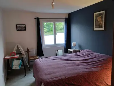 Un ou plusieurs lits dans un hébergement de l'établissement Maison rénovée