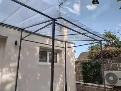 Plan de l'établissement Eco-Logis le 50, maison avec jardins et terrasse privatifs