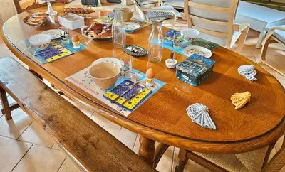Nourriture dans le B&B/chambre d'hôtes ou à proximité