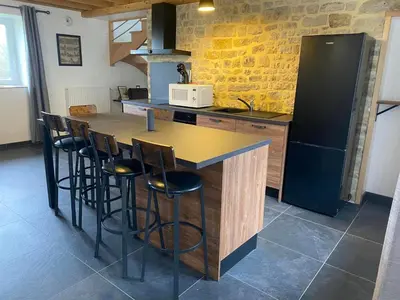 Cuisine ou kitchenette dans l'établissement Café de la Liberté