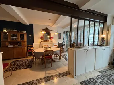 Cuisine ou kitchenette dans l'établissement Dodo et tartines B&B