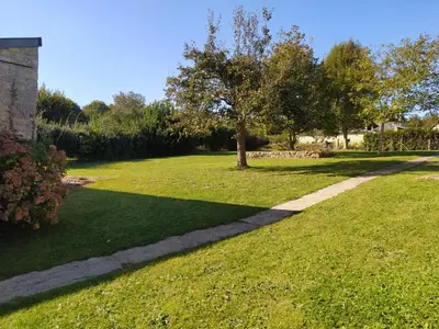 Jardin de l'établissement CAP MANVIEUX Gîtes