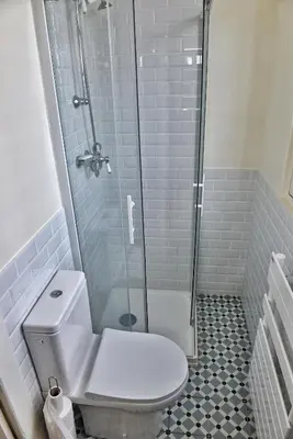 Salle de bains dans l'établissement Maison Henri Chardon