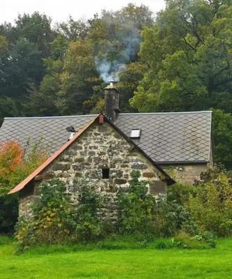 Bâtiment de la maison de vacances