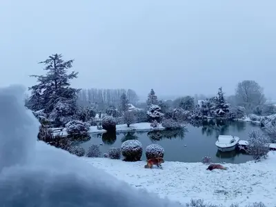 L'établissement Domaine du D-DAY en hiver