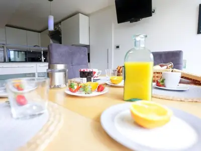 Nourriture dans la maison de vacances ou à proximité