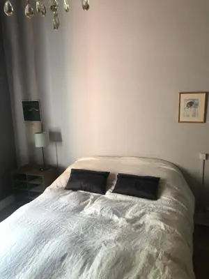Un ou plusieurs lits dans un hébergement de l'établissement Mon Plaisir de Carteret