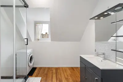 Salle de bains dans l'établissement L'Escale de la baie !