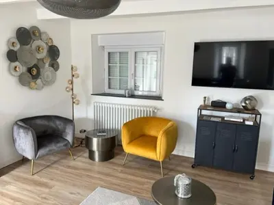 Télévision ou salle de divertissement dans l'établissement Clos de la Lainerie