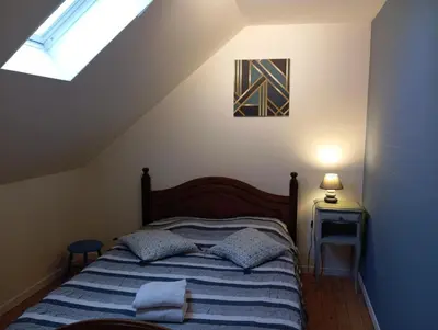 Un ou plusieurs lits dans un hébergement de l'établissement Maison de pécheur a Barfleur