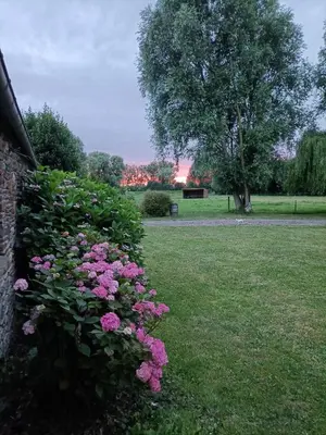 Jardin de l'établissement Relais de Moidrey