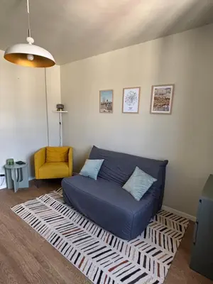 Coin salon dans l'établissement Appart du Théâtre
