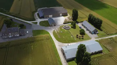 Paysage naturel près de la maison de vacances