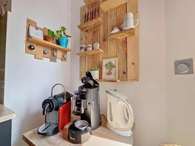Cuisine ou kitchenette dans l'établissement Mi Casita Azul