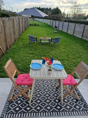 Jardin de l'établissement Ôcalme, Idéal à 2, jardin, plage