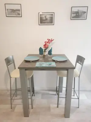 Plan de l'établissement Ôcalme, Idéal à 2, jardin, plage