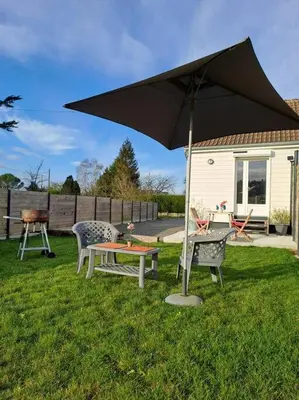 Jardin de l'établissement Ôcalme, Idéal à 2, jardin, plage
