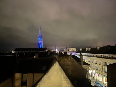 Plan de l'établissement Appartement centre ville Caen Vaugueux