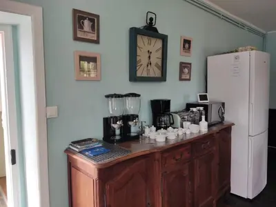 Cuisine ou kitchenette dans l'établissement Marianne Cottage Chambre d'Hotes