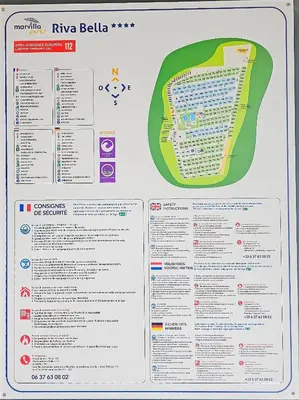 Certificat, récompense, panneau ou autre document affiché dans l'établissement Camping Riva Bella