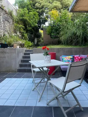 Jardin de l'établissement Chez Céline
