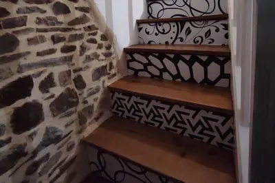Plan de l'établissement Maison de ville rénovée au cœur du Cotentin.