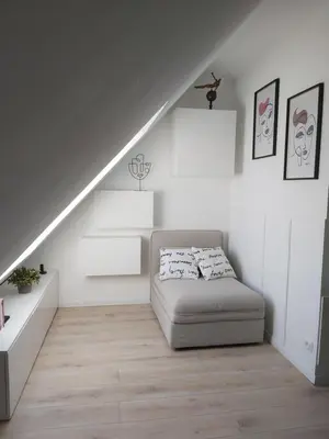 Coin salon dans l'établissement Maisonnette proche mer 4 pers