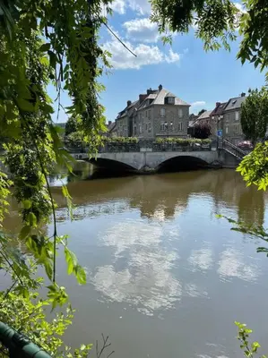 Vue sur la rivière ou le fleuve situé(e) à proximité de la maison de vacances