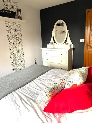 Un ou plusieurs lits dans un hébergement de l'établissement Le Taut 44 - chambre Utah - salle de bains partagée