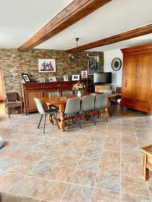 Plan de l'établissement Le Taut 44 - chambre Utah - salle de bains partagée