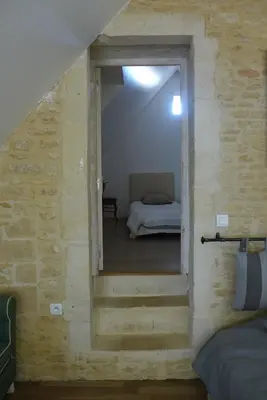 Un ou plusieurs lits dans un hébergement de l'établissement Le Petit Fort