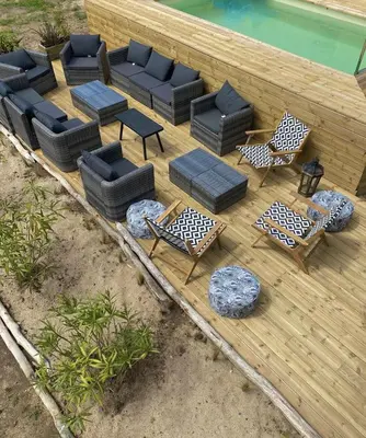 Piscine de l'établissement Villa des Pins ou située à proximité