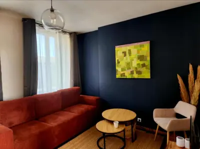 Coin salon dans l'établissement The Gast-House : Family